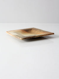 vintage studio pottery plate