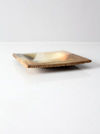 vintage studio pottery plate