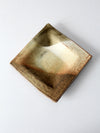 vintage studio pottery plate