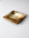 vintage studio pottery plate