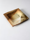 vintage studio pottery plate
