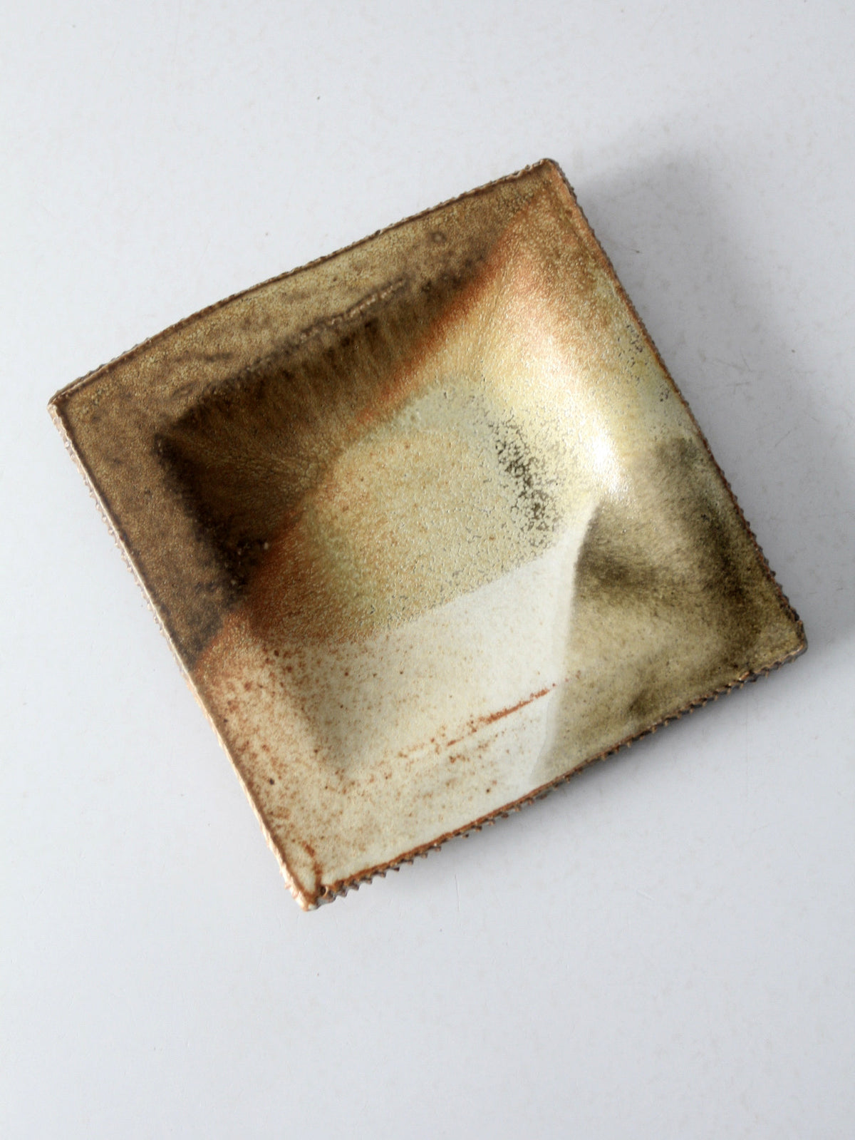 vintage studio pottery plate