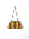 vintage Leyla snakeskin handbag