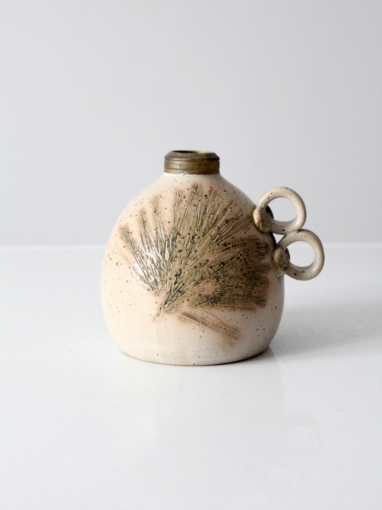 vintage Wizard of Clay pottery jug