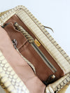 vintage Leyla snakeskin handbag