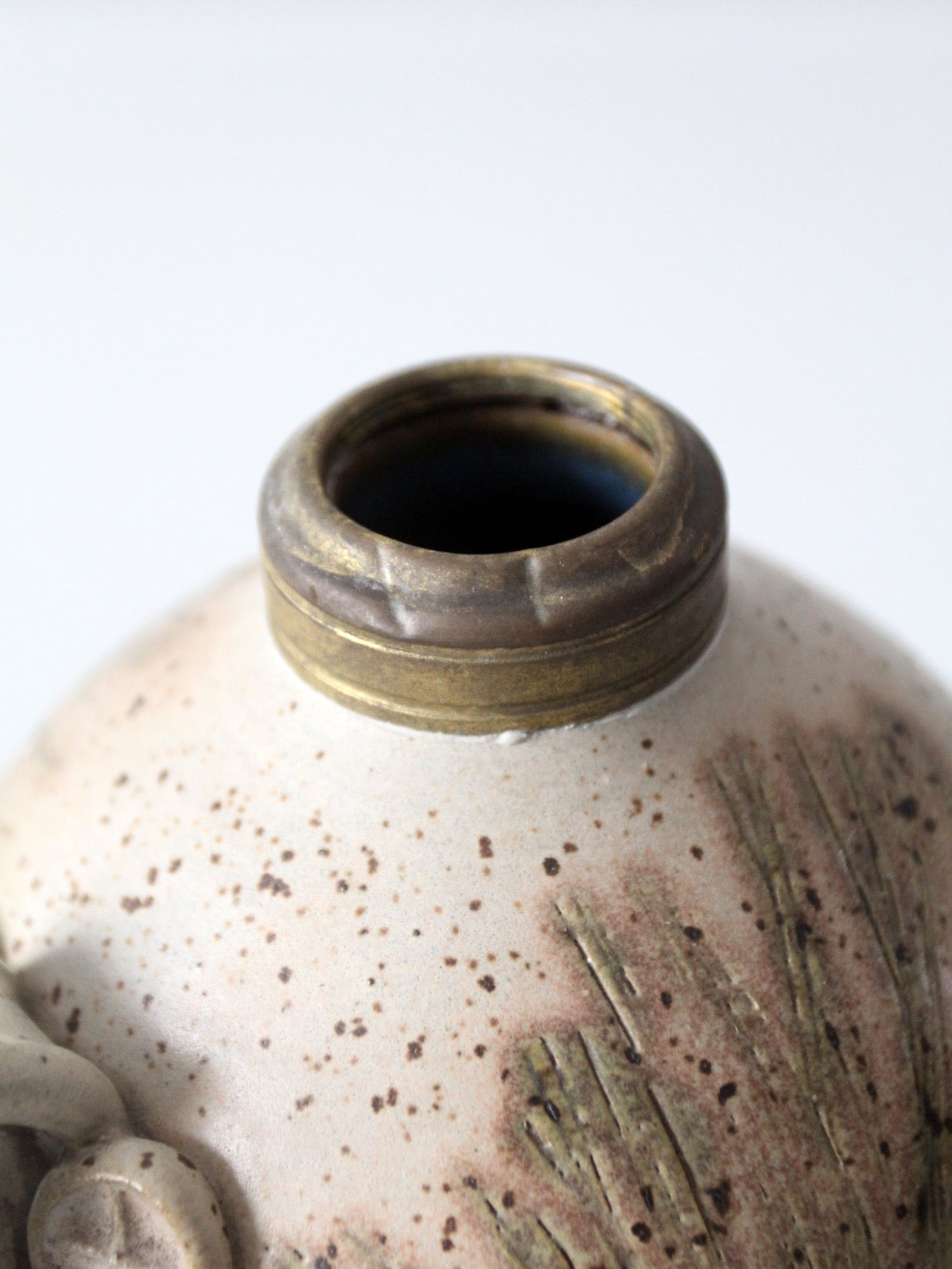 vintage Wizard of Clay pottery jug
