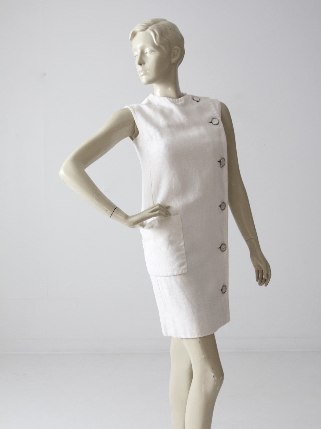 vintage 60s Marie McCarthy for Larry Aldrich shift dress