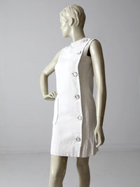 vintage 60s Marie McCarthy for Larry Aldrich shift dress