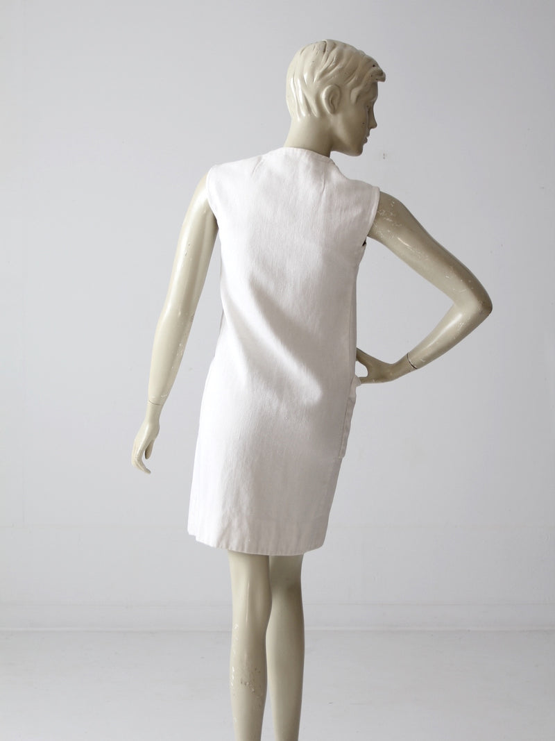 vintage 60s Marie McCarthy for Larry Aldrich shift dress