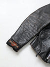 vintage Harley Davidson leather motorcycle jacket