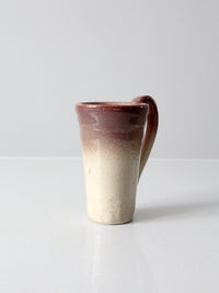 vintage studio pottery mug