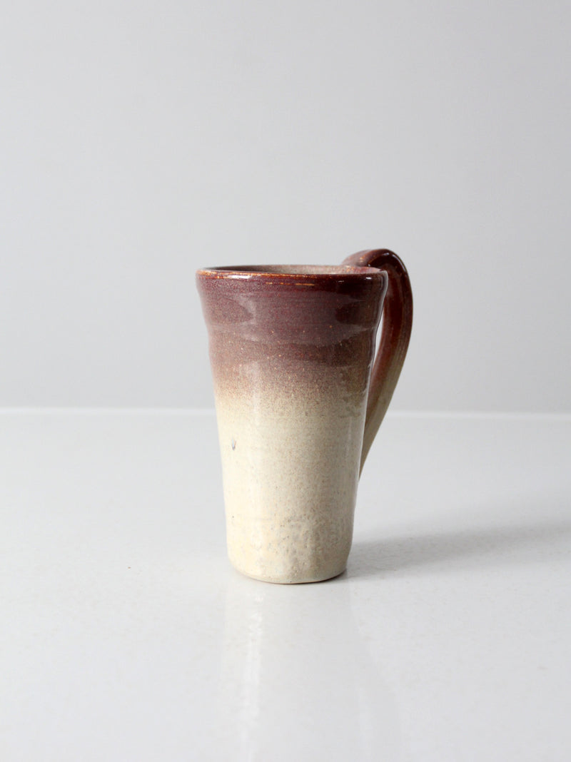 vintage studio pottery mug