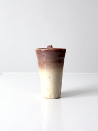 vintage studio pottery mug
