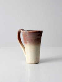vintage studio pottery mug