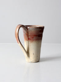 vintage studio pottery mug