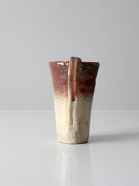 vintage studio pottery mug