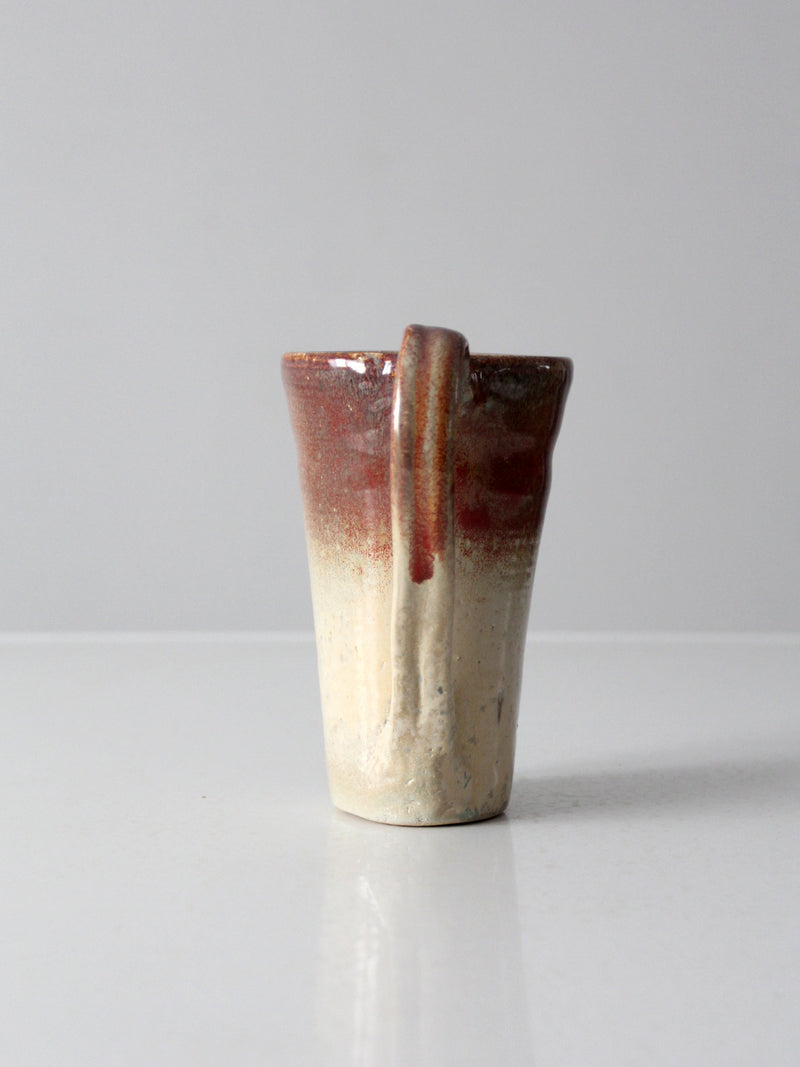 vintage studio pottery mug