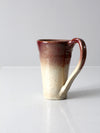 vintage studio pottery mug