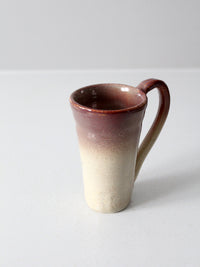 vintage studio pottery mug