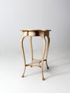 antique French provincial style end table