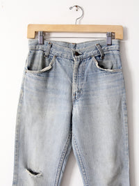 vintage Levis crop flare leg jeans, 28 x 28