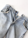 vintage Levis crop flare leg jeans, 28 x 28