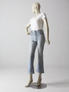 vintage Levis crop flare leg jeans, 28 x 28