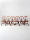 vintage farmhouse dining chairs set of 6