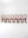 vintage farmhouse dining chairs set of 6