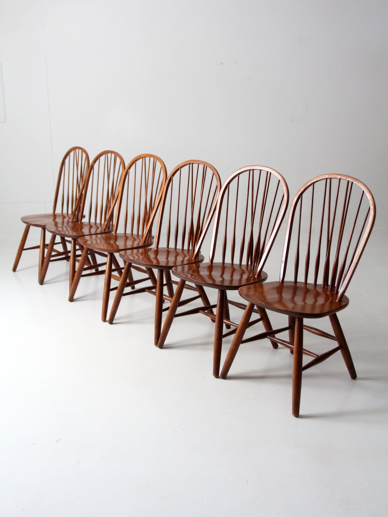 vintage farmhouse dining chairs set of 6