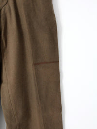 vintage US Army wool trousers