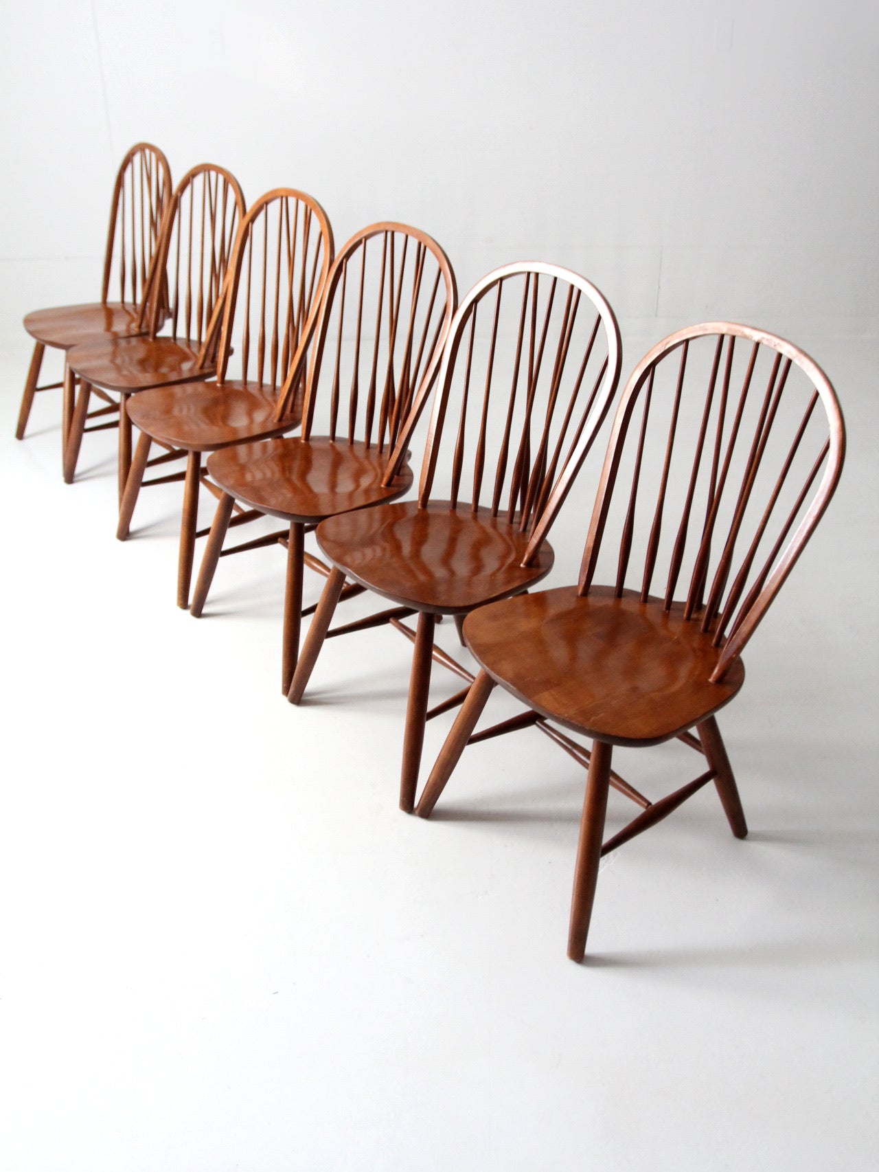 vintage farmhouse dining chairs set of 6