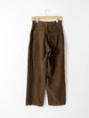 vintage US Army wool trousers