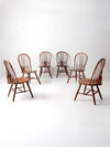 vintage farmhouse dining chairs set of 6