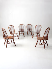 vintage farmhouse dining chairs set of 6