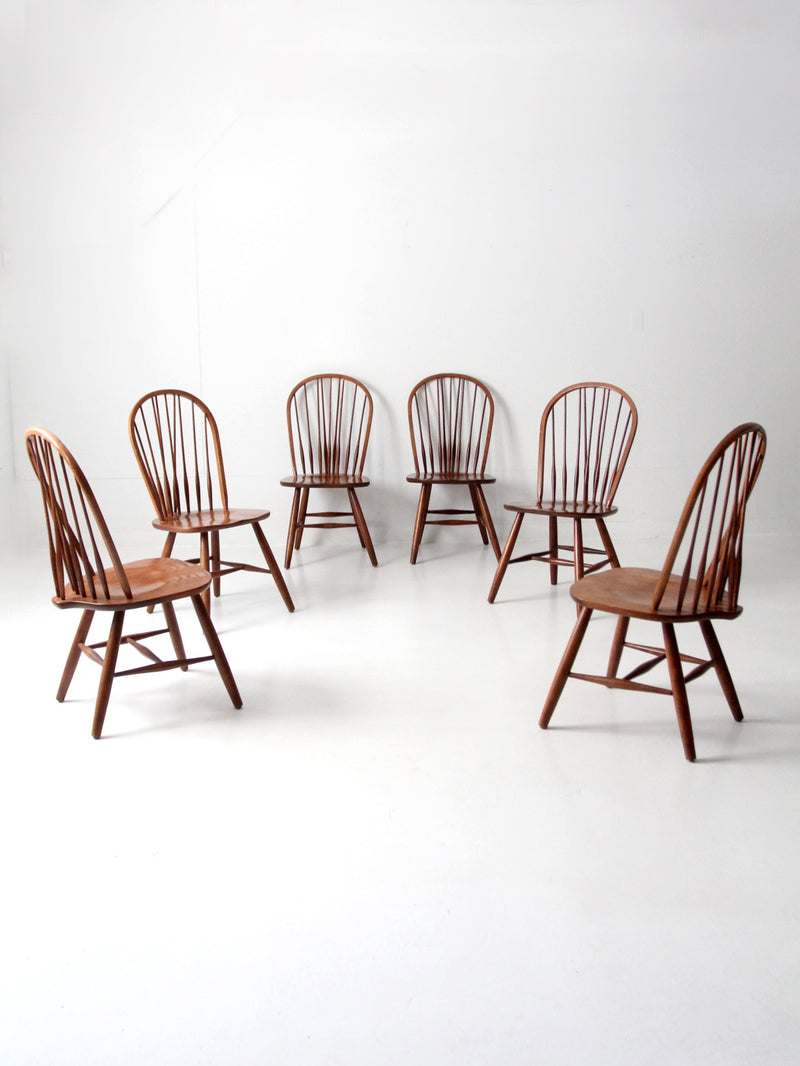vintage farmhouse dining chairs set of 6