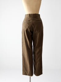 vintage US Army wool trousers