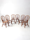 vintage farmhouse dining chairs set of 6