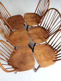 vintage farmhouse dining chairs set of 6