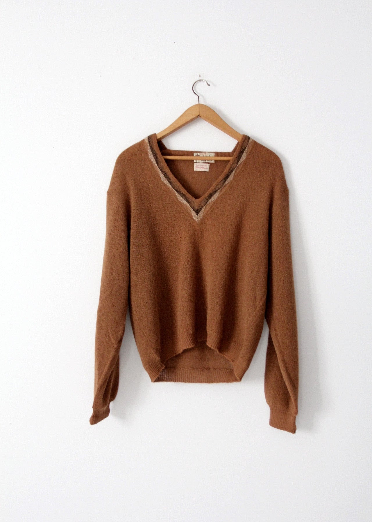 vintage 50s David Church alpaca sweater – 86 Vintage