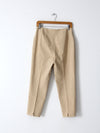 pre-owned Piazza Sempione cropped trousers