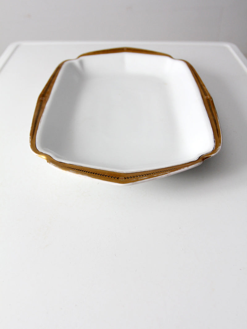 antique Kuznetsov porcelain platter