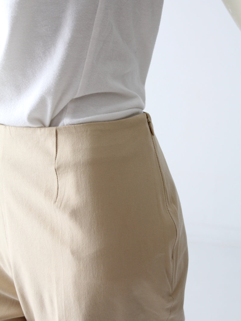 pre-owned Piazza Sempione cropped trousers