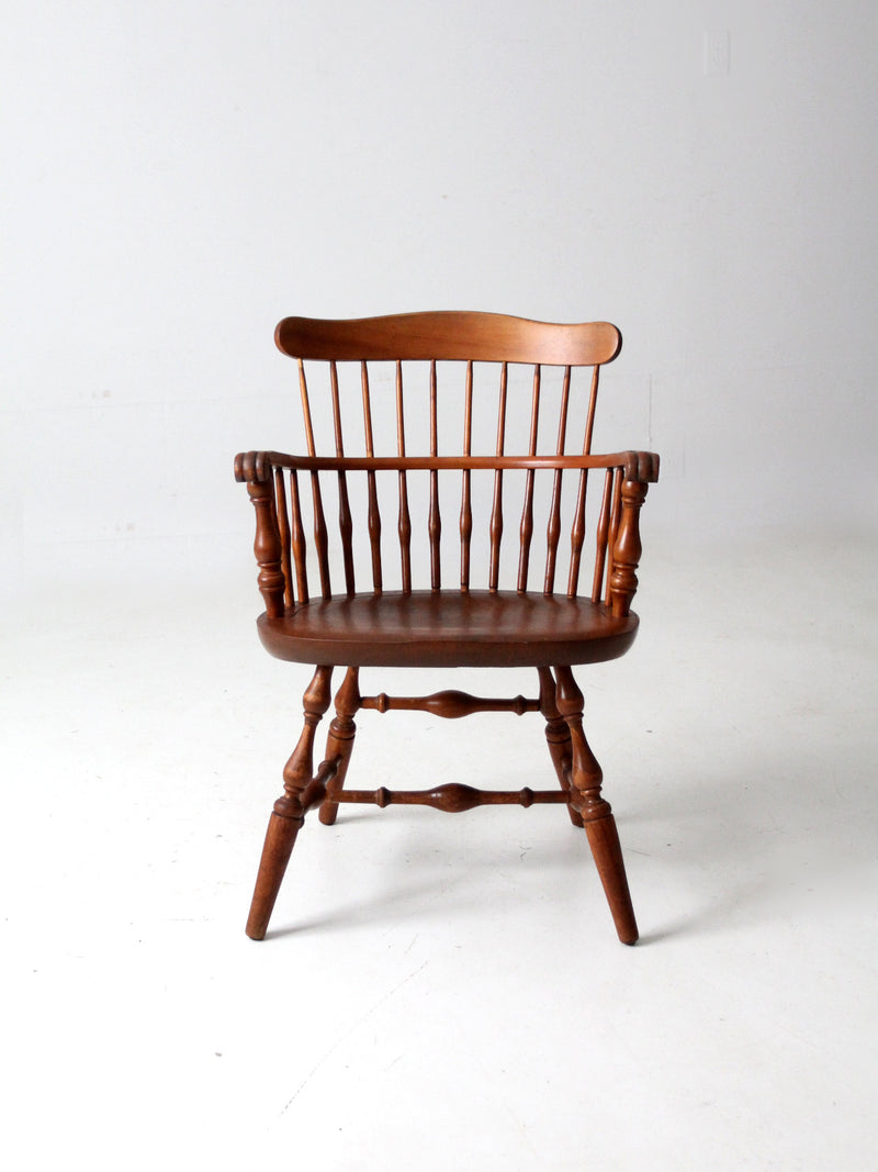 antique Windsor arm chair