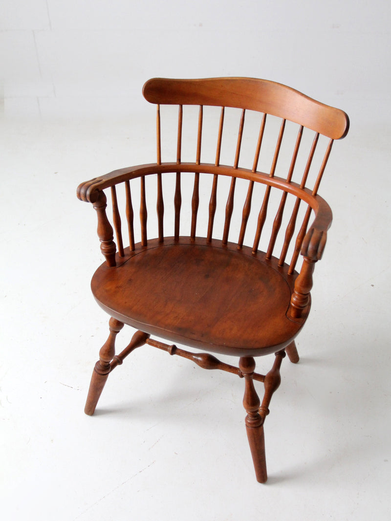 antique Windsor arm chair