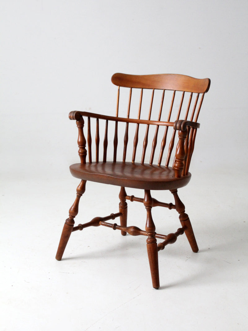 antique Windsor arm chair