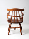 antique Windsor arm chair