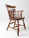 antique Windsor arm chair