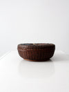 vintage Chinese sewing basket