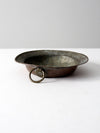 antique copper pan